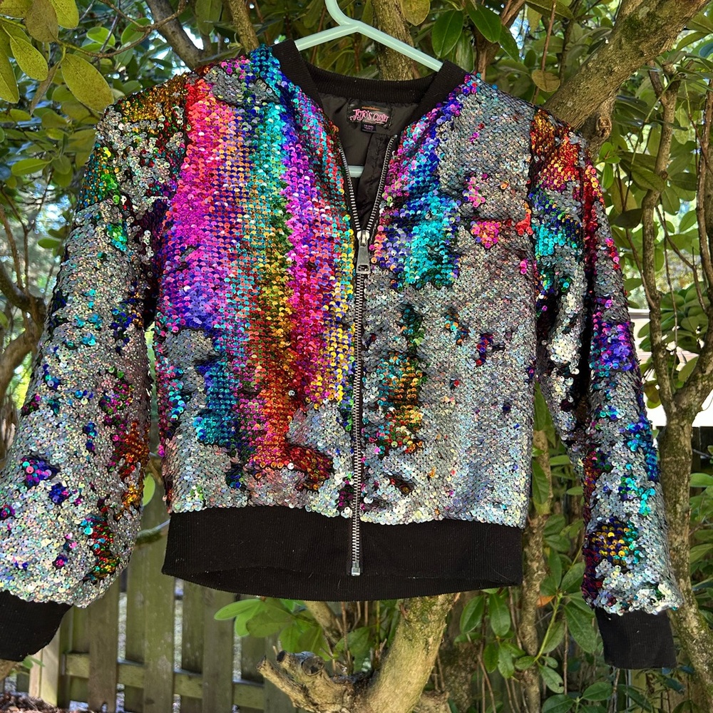 JoJo’s Closet Colourful Sequin Girls Jacket